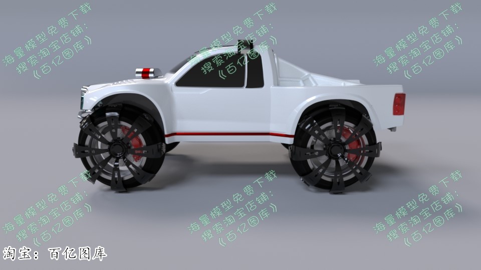 玩具车 Lagoa_truck_II STP